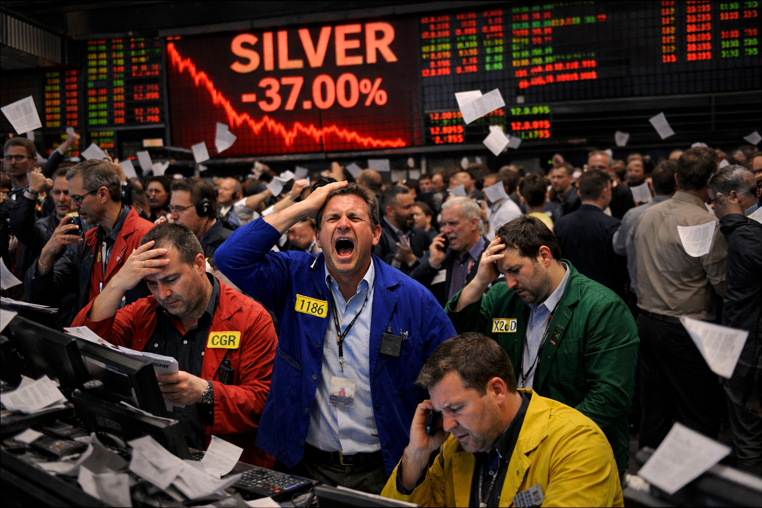 TrendWende - Historischer Crash - Silber fällt um 38%