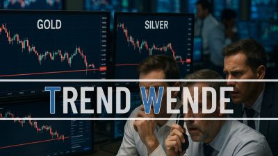 TrendWende - Auf Messers Schneide - Silber und Gold an entscheidenden Unterstützungen