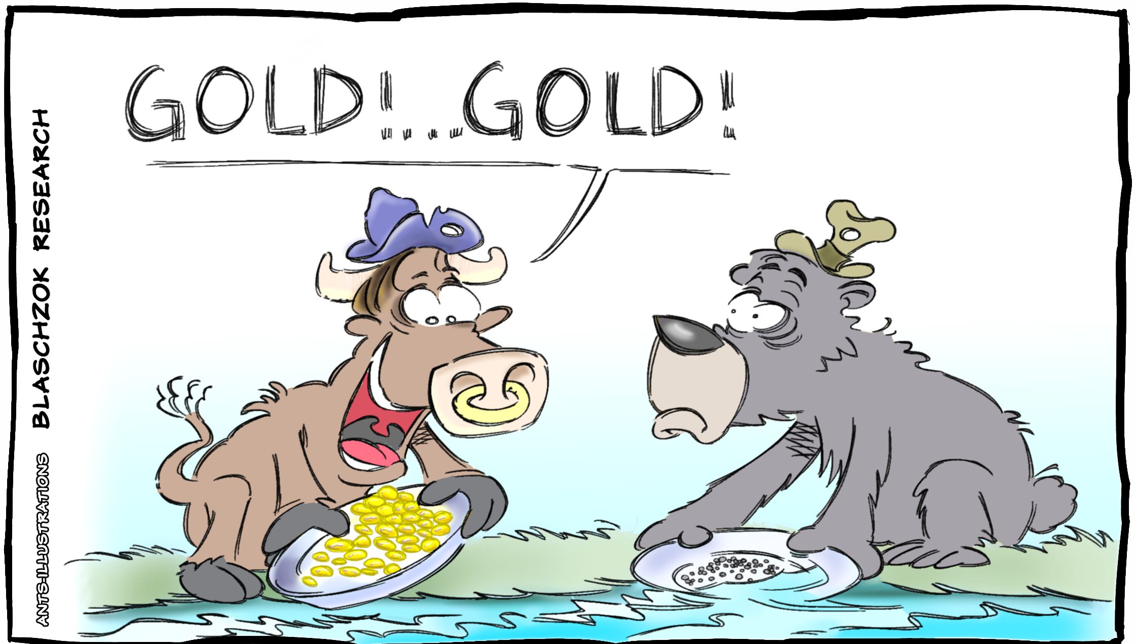 Goldbullen feiern neues Allzeithoch bei Gold