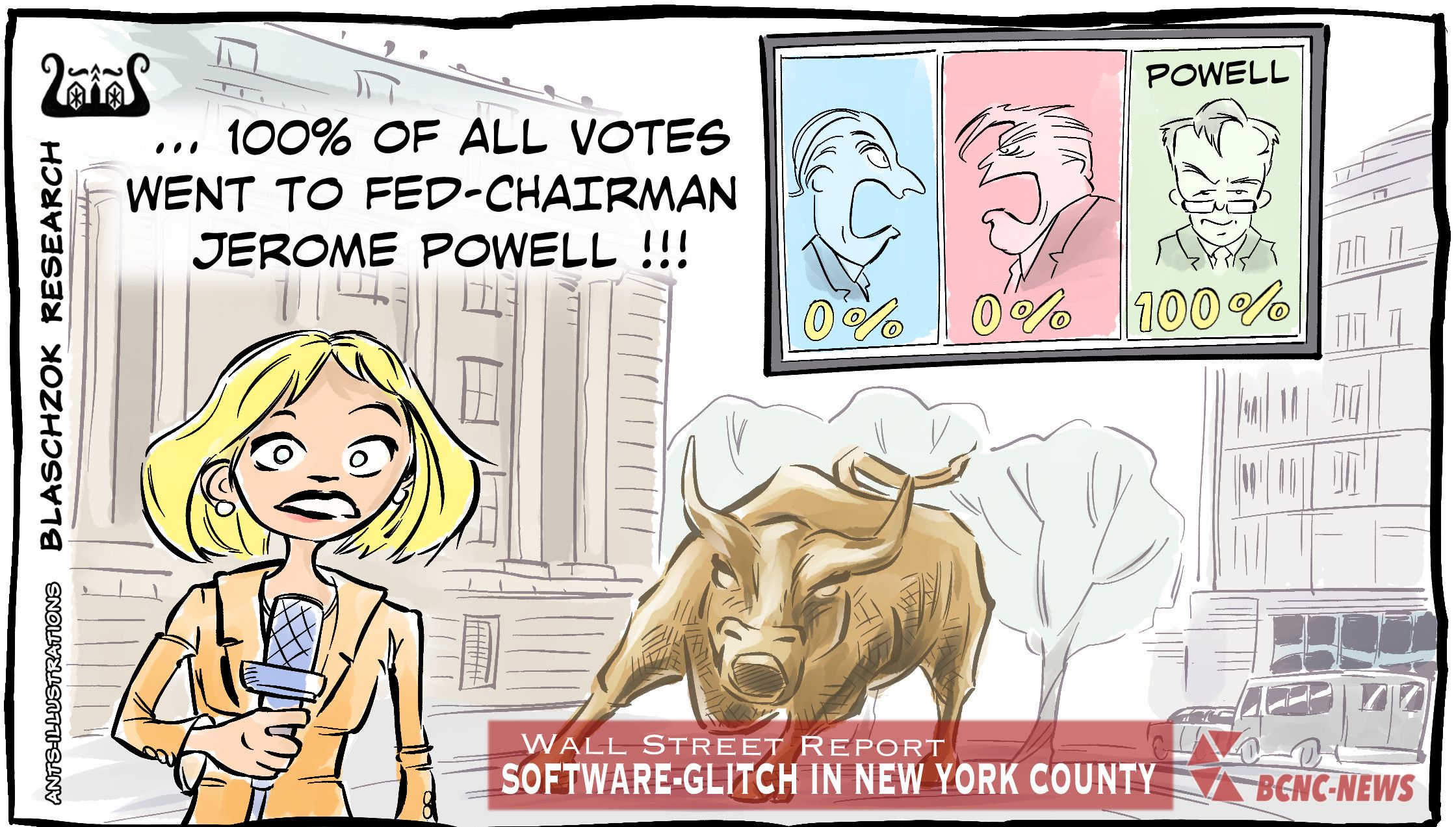 Wahlmanipulation: WallStreet votes FED-Chef Powell