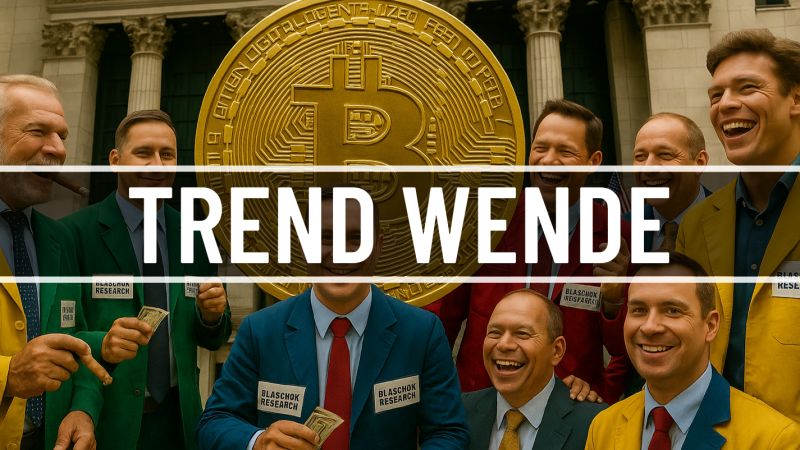 TrendWende - Gegenbewegung bei Gold und Euro - Bitcoin in der Widerstandszone