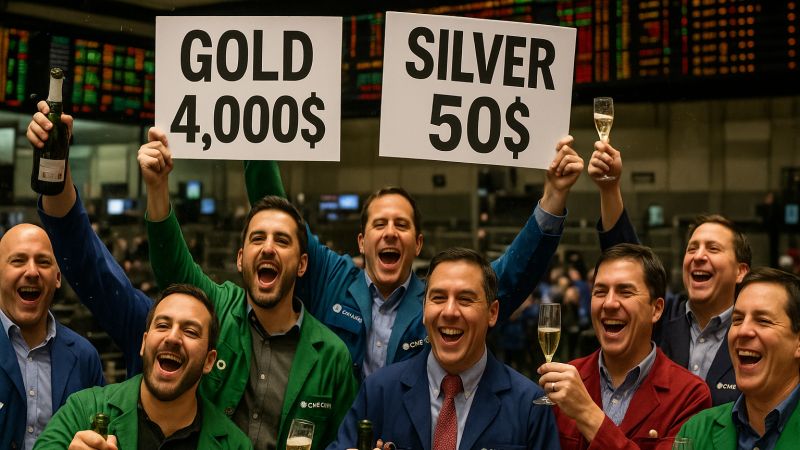TrendWende Gold über 4.000$ - Silber bei 51$ - dann Long Drop - So geht es weiter