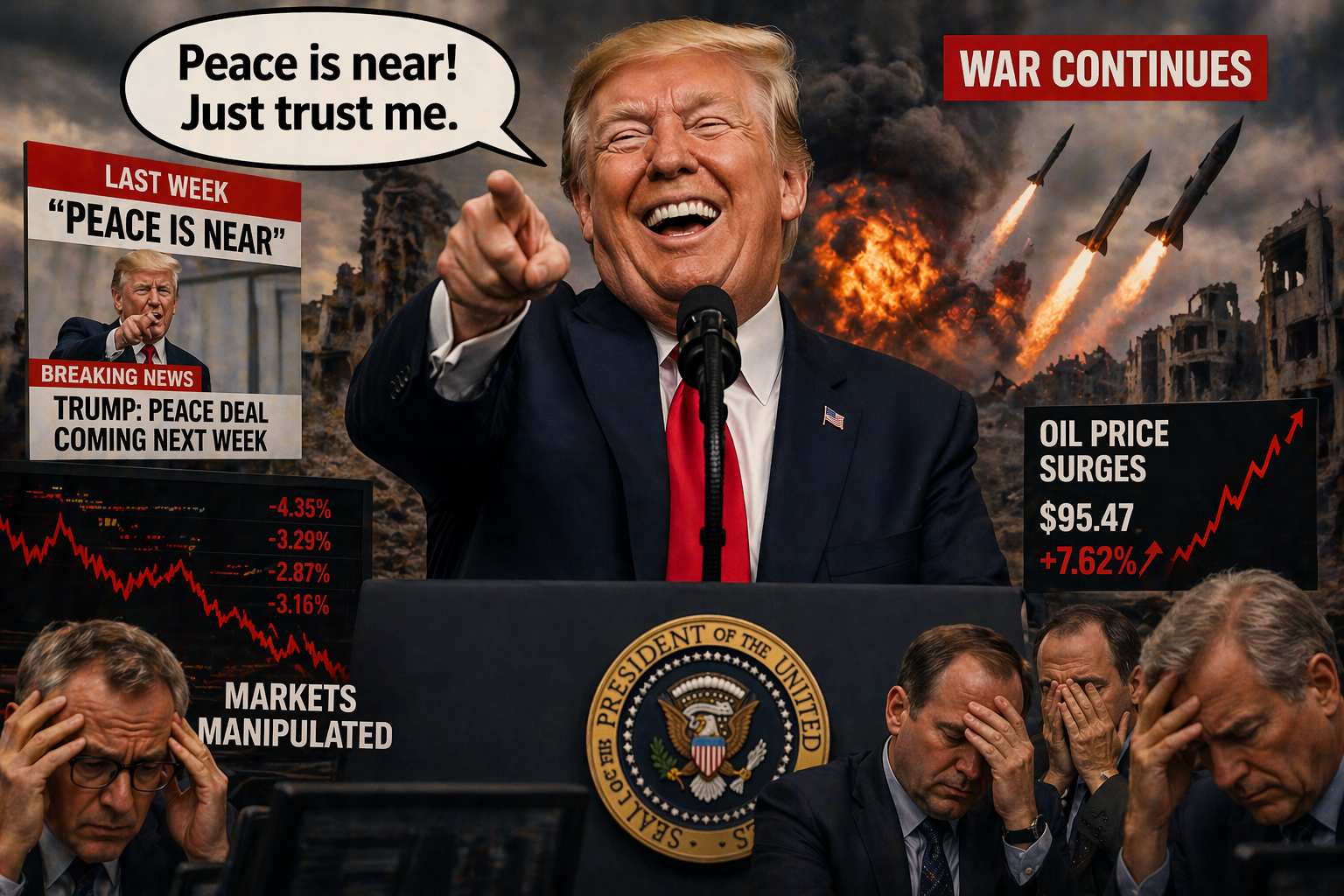 TrendWende - Hormus geschlossen - Krieg geht weiter - Edelmetalle korrigieren